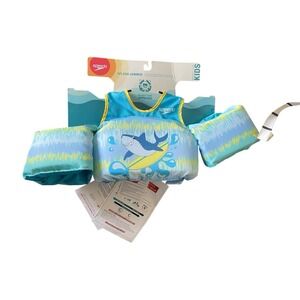 Speedo Splash Jammer Kids Boys Shark One Size Weight 33-55 Lbs Shoulder Straps